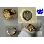 2016 Signet ring for lady in massive yellow gold 18 carats (...)