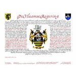 2012 Official letters patent from the Vlaamse Heraldische (...)