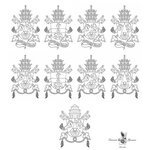 2005 Proposition of sketches for the coat of arms of Pope (...)