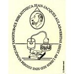 2002 Bookplate (France). Offset printing on paper laid (...)