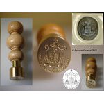 2014 Seal to authenticate relics, with the coat of arms of (...)