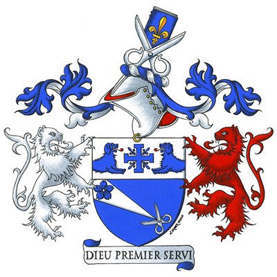 2025 - Création des armes de la famille Schneider (France). 

Gouache, encre et aquarelle sur papier chiffon à la forme « Arches », 300g/m2, grain fin.

Format papier : 31 x 41 cm