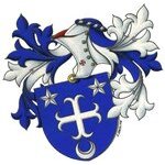 2004 Coat of arms of the noble Gérentet de Saluneaux's family (...)