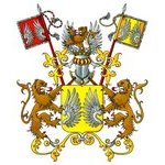 2012 Full coat of arms of the barons de Gruben (Belgium). (...)