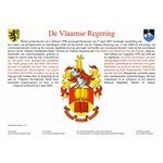 2009 Official letters patent from the Vlaamse Heraldische (...)