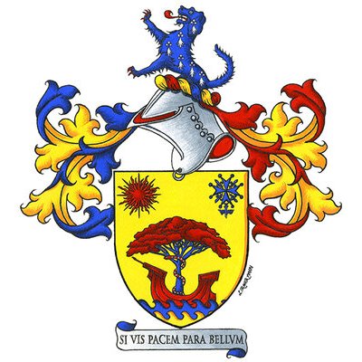 2025 - Création des armes de la famille Barguil (France). 

Gouache, encre et aquarelle sur papier chiffon à la forme « Arches », 300g/m2, grain fin.

Format papier : 23 x 31 cm