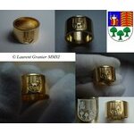 2011 Signet ring for man of 27,4 g of solid yellow gold 18 (...)