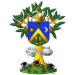 2012 Coat of arms of the family Deveye (France). Mixed (...)