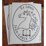 2018 Ex-libris (France). Impression numérique HD noire sur (...)