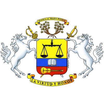 2025 -  Creation of the Coat of Arms design for Free Venezuela 

Mixed technic gouache and watercolour on paper made from rags 'Arches', cold pressed 300g/m2.

Paper size: 31 x 41cm