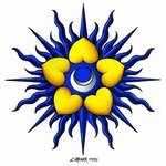 2011 Badge d'une jeune femme incluant un élément des armes de (…)