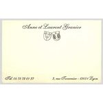 2004 Cartes de visite 8,2 x 12,8 cm. Impression numérique sur (…)