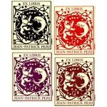 2000 Bookplate (France). Offset printing on paper laid (…)