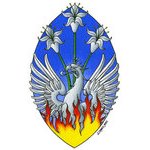 2015 Badge en couleur de l'héraldiste française Anne (…)