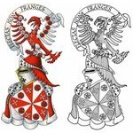 2005 Armorial bearing of a Scottish feudal landed baron. The (…)