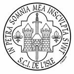 Création du tampon d'une Société Civile Immobilière Corse. Composition numérique au trait dessinée à la main. (…)
