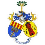 2016 Armoiries d'alliance Santolaria et Monnoyer (Belgique). (…)