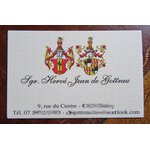 2020 de Gottrau Cartes de visite 8,5 x 5,5 cm. Impression (…)