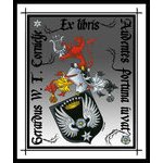 2014 Bookplate made from my original creation hand painted (…)