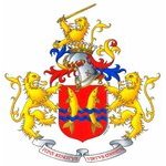 2008 Coat of arms of the old feudal family de la Rivière pré (…)