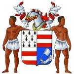 2018 Armoiries de Germain Hacquet des Naudières, introducteur (…)