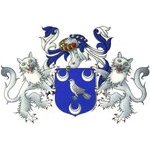 2005 Coat of arms of the Le Godec's family (France). The cats (…)