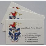 2018 Cartes de visite avec impression couleur sur carte (…)
