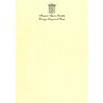 1996 Tête de lettres A5 (A4 plié en deux), Impression (…)