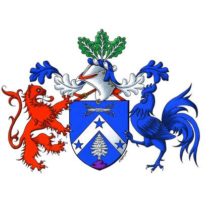 2025 - Création des armes de la famille Delvaux (Belgique & France). 

Gouache, encre et aquarelle sur papier chiffon à la forme « Arches », 300g/m2, grain fin.

Format papier : 31 x 41 cm