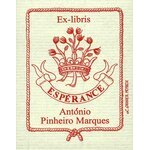 1999 Bookplate (Portugal). Letterpress printing on paper laid (…)