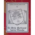 2021 Ex-libris (France). Impression numérique HD noire sur (…)