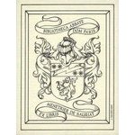 2004 Bookplate (France). Offset printing on paper laid (…)