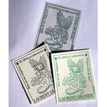 2002 Bookplate (France). Letterpress printing on paper laid (…)