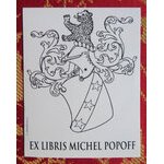 2024 My third bookplate for the French heraldist Michel (…)