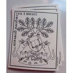 2020 Bookplate (France). HD digital black printing on paper (…)