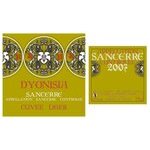 2008 Sancerre Dyonisia Cuvée Liger (F) Wine labels and (…)